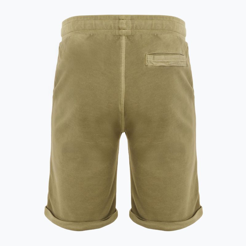 Pánske šortky Aeronautica Militare 251BF016F583 antelope beige washed 2