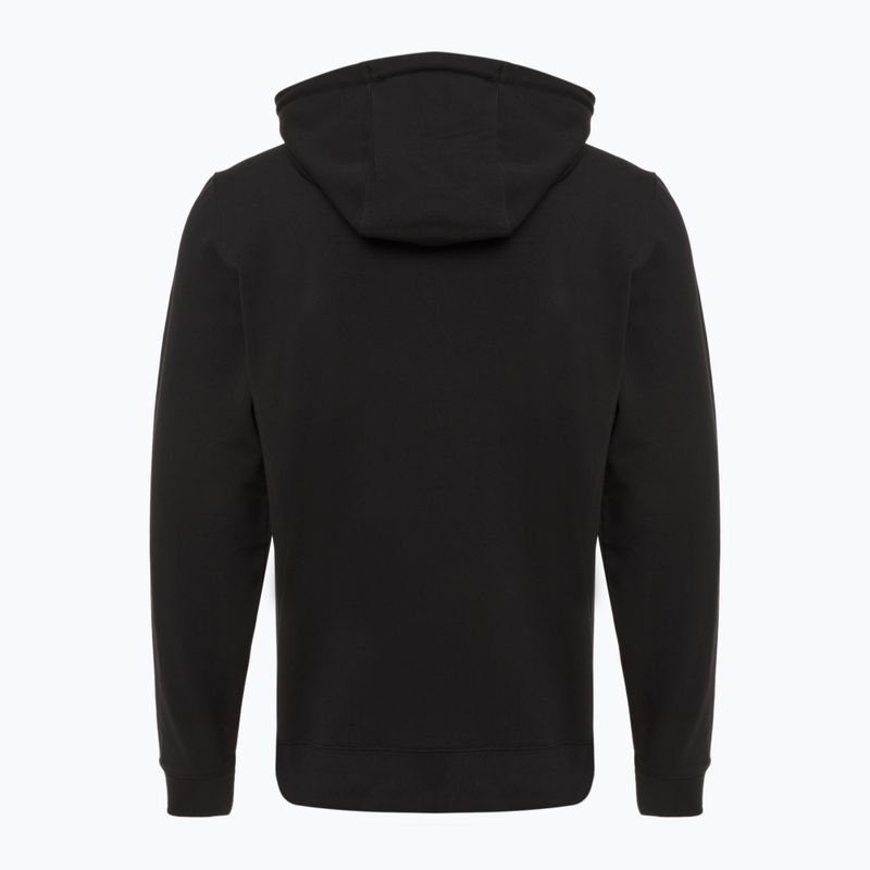 Pánska mikina Aeronautica Militare Essential Hoody jet black 2
