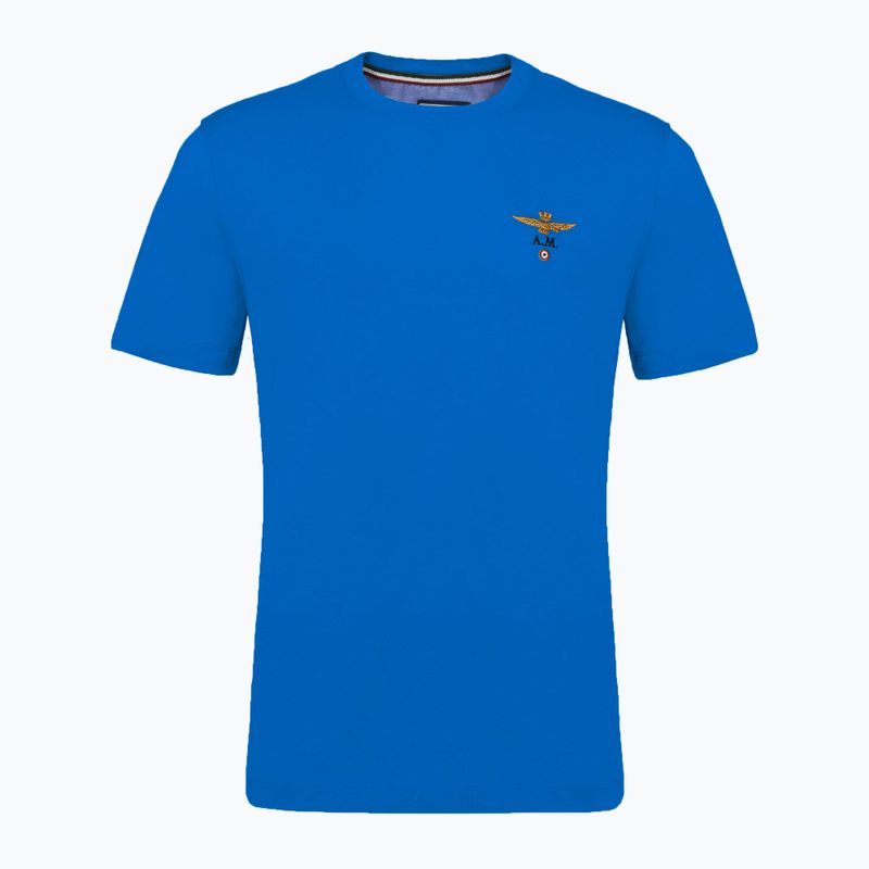 Pánske tričko Aeronautica Militare Essential medium blue