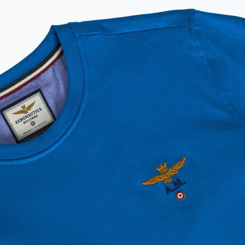 Pánske tričko Aeronautica Militare Essential medium blue 3