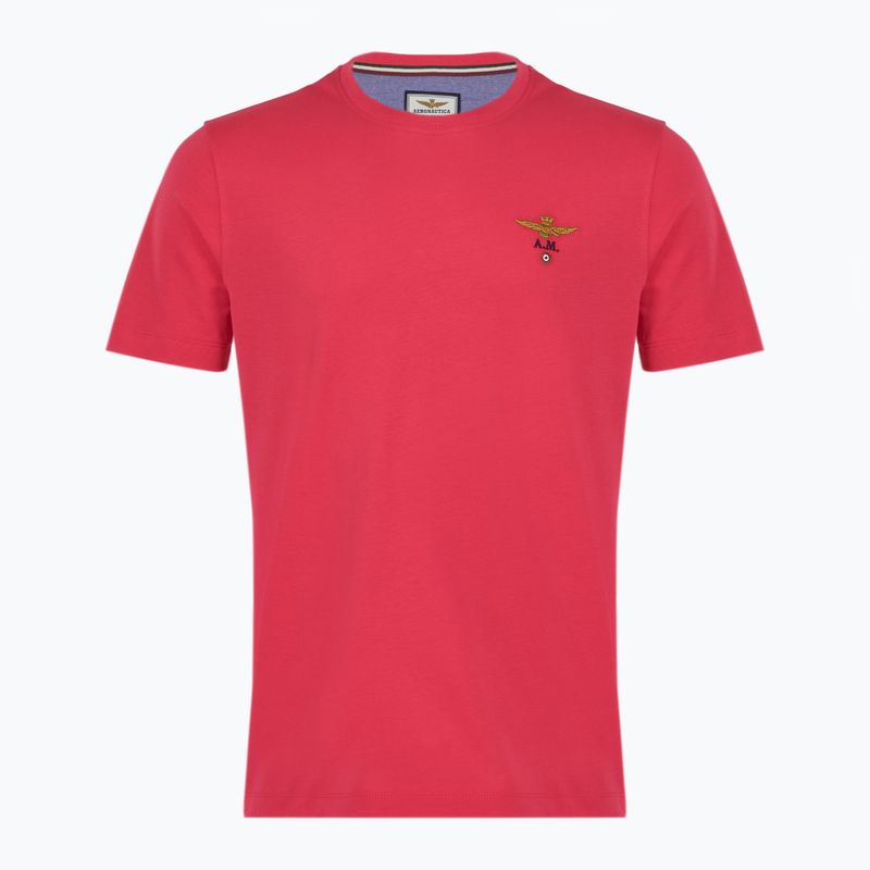 Pánske tričko Aeronautica Militare Essential magenta