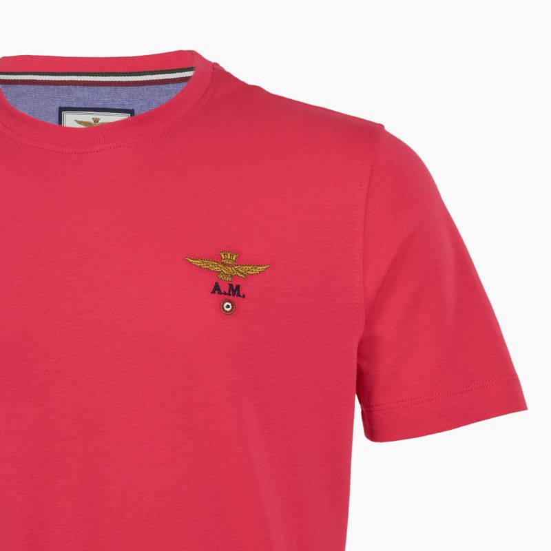 Pánske tričko Aeronautica Militare Essential magenta 3