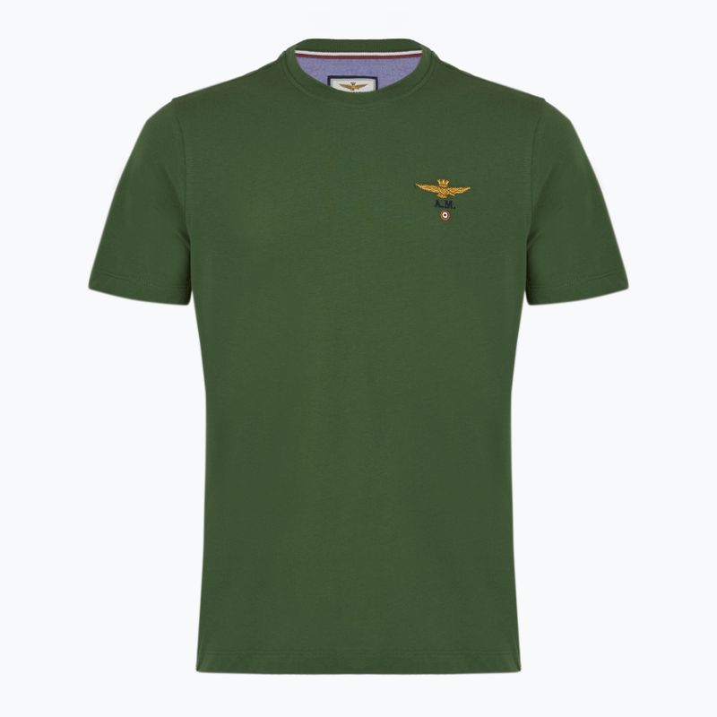 Pánske tričko Aeronautica Militare Essential forest green