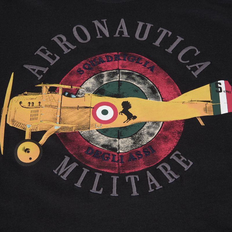 Pánske tričko Aeronautica Militare Squadriglia degli Assi blu navy 4