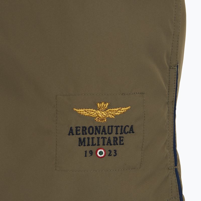 Pánske plavecké šortky Aeronautica Militare 251BW223CT2967 military olive 3