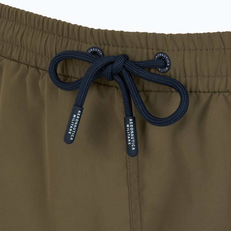 Pánske plavecké šortky Aeronautica Militare 251BW223CT2967 military olive 4