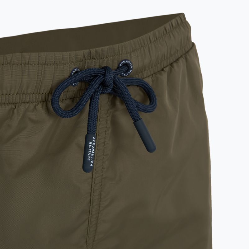 Pánske plavecké šortky Aeronautica Militare 251BW225CT3539 millitary olive 6