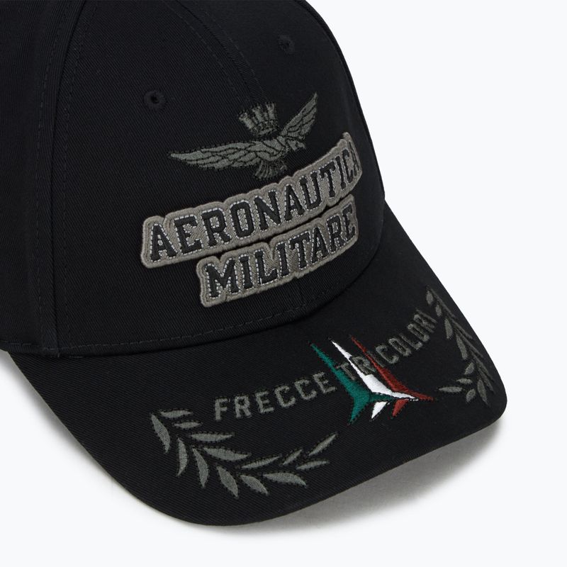 Pánska šiltovka Aeronautica Militare 251HA1104CT2261 jet black 3
