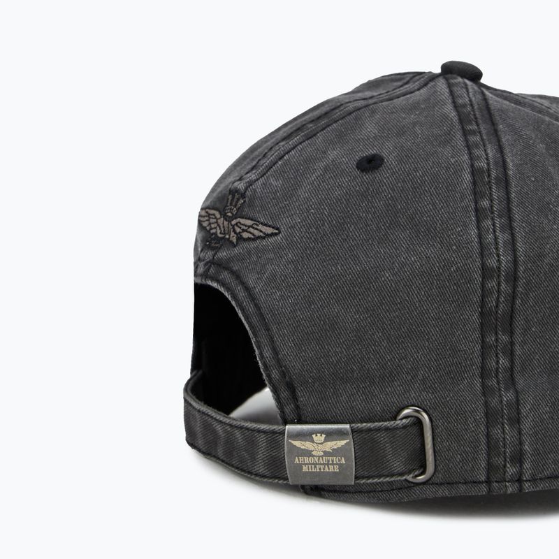 Pánska šiltovka Aeronautica Militare 251HA1204CT2476 black washed 4