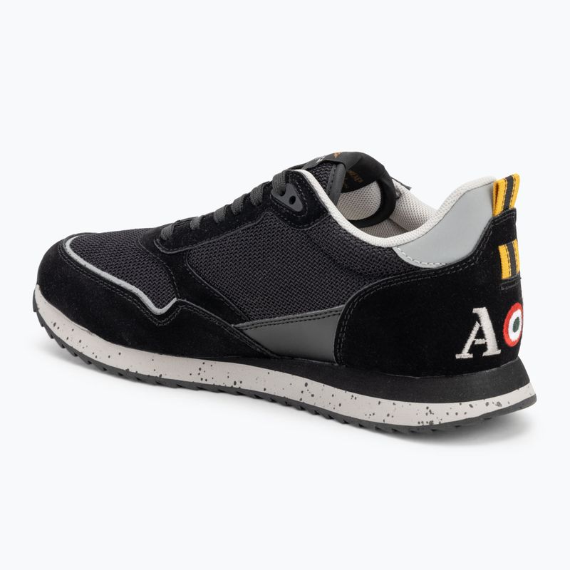 Aeronautica Militare pánske topánky 251SC288CT3545 jet black 3