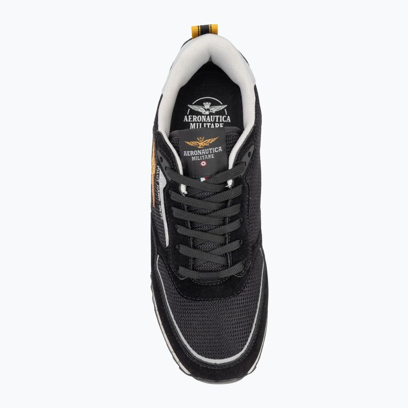 Aeronautica Militare pánske topánky 251SC288CT3545 jet black 5