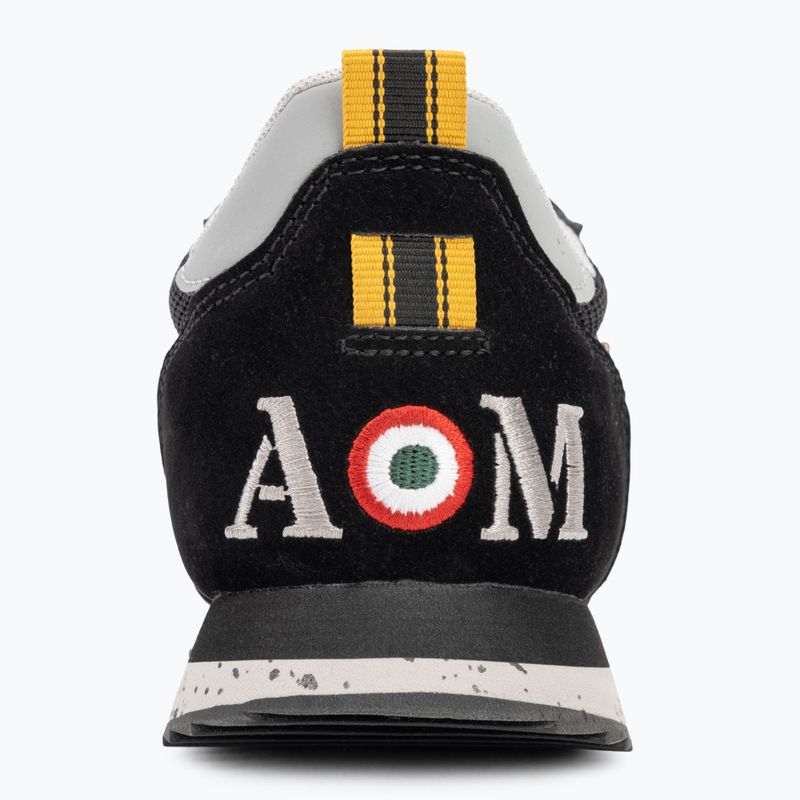 Aeronautica Militare pánske topánky 251SC288CT3545 jet black 6