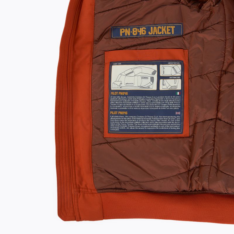 Pánska bunda Aeronautica Militare 252AB3024UCT03151 Lth clay orange 8