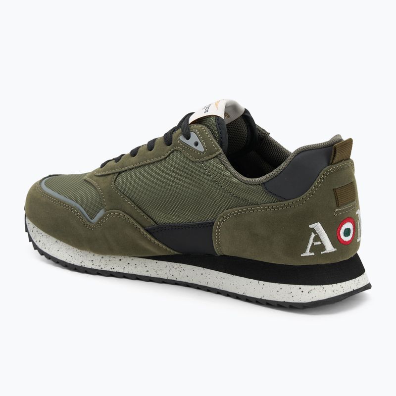 Pánske topánky Aeronautica Militare 252SC0288UCT03545 dark green 3