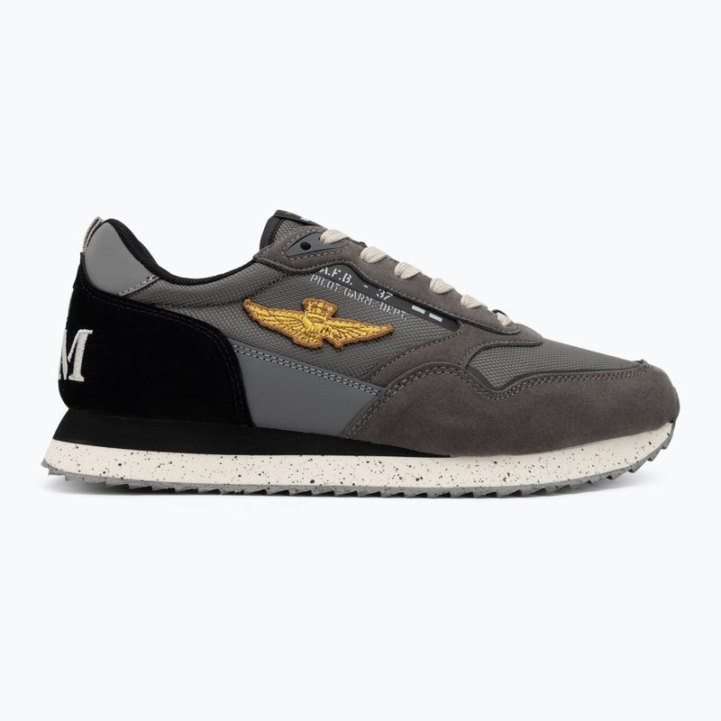 Pánske topánky Aeronautica Militare 252SC0288UCT03545 dark grey 2