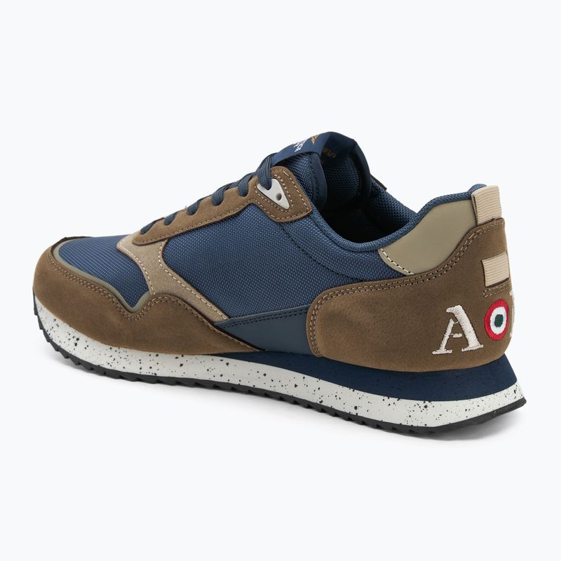 Pánske topánky Aeronautica Militare 252SC0288UCT03545 navy blue/brown 3