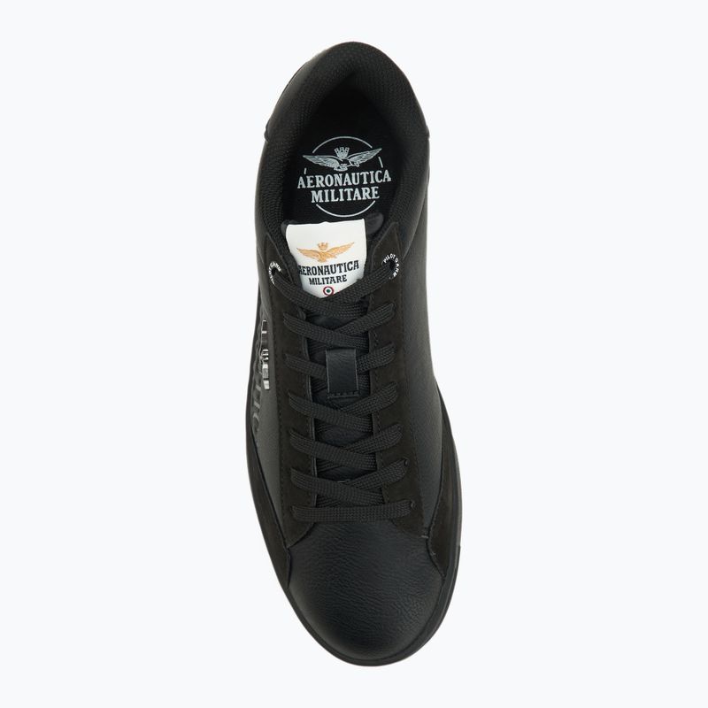 Pánske topánky Aeronautica Militare 252SC0306UCT03385 jet black 5