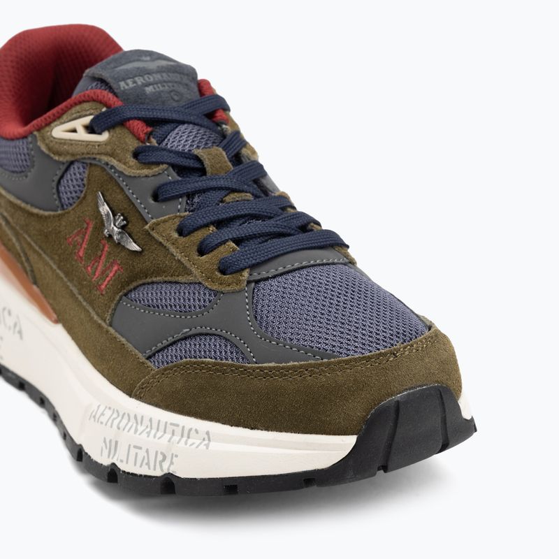 Pánske topánky Topánky Aeronautica Militare 252SC0318UCT04248 military green/navy blue 7