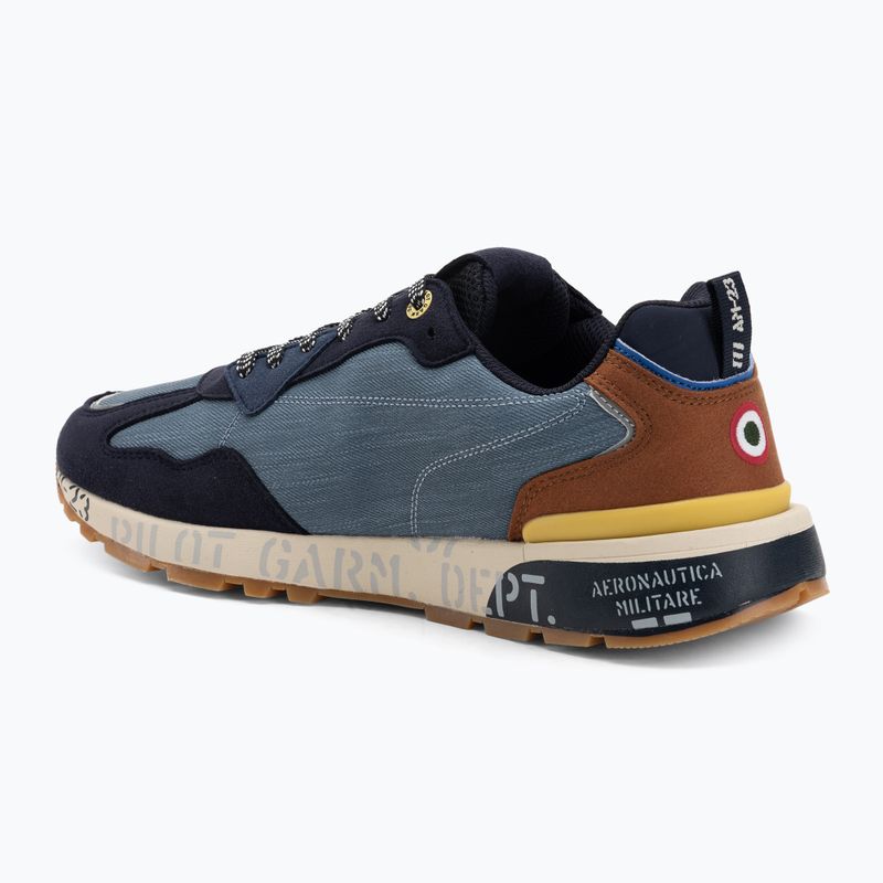 Pánske topánky Aeronautica Militare 252SC0276UCT03380 multicolor jeans/brown 3