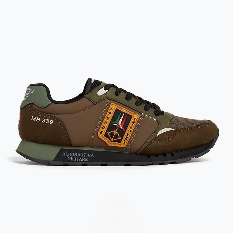 Pánske topánky Aeronautica Militare 252SC0292UCT03331 green 8