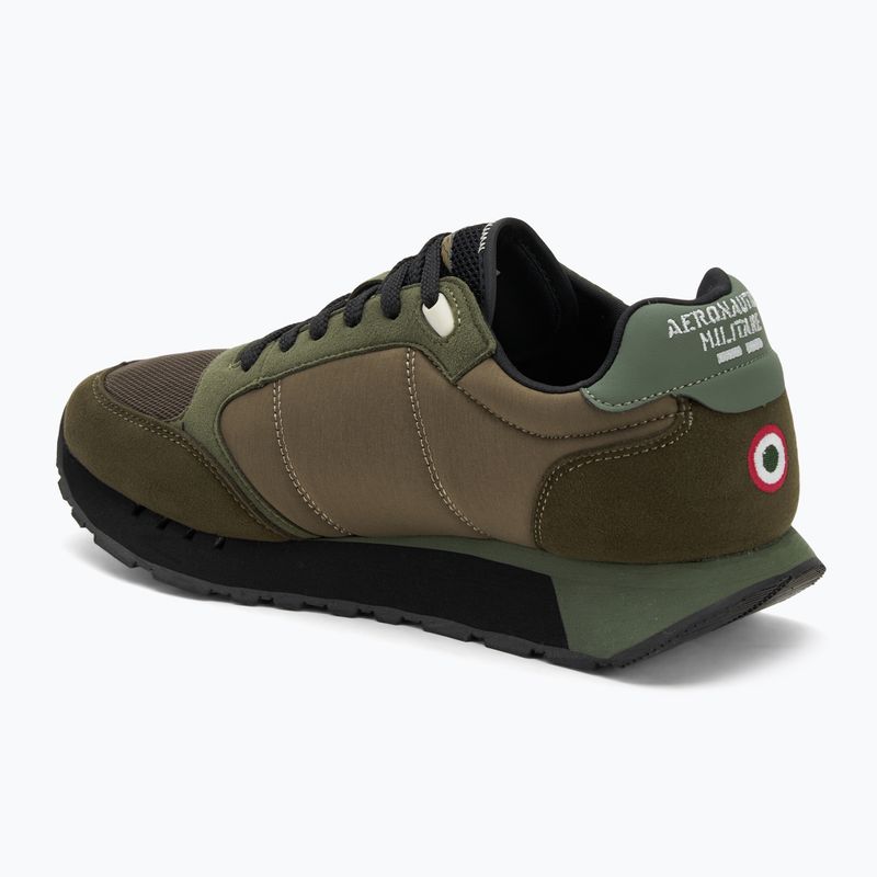 Pánske topánky Aeronautica Militare 252SC0292UCT03331 green 3