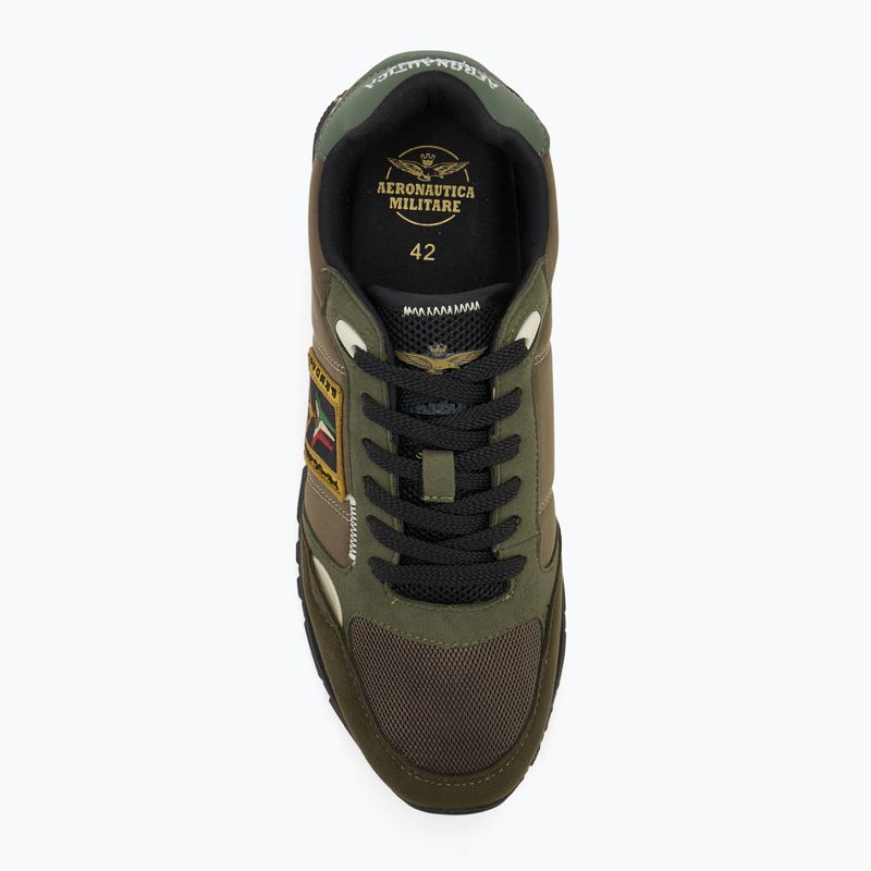 Pánske topánky Aeronautica Militare 252SC0292UCT03331 green 5