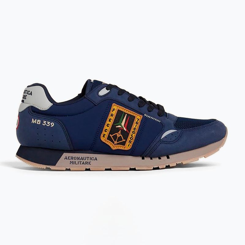 Pánske topánky Aeronautica Militare 252SC0292UCT03331 navy blue 8