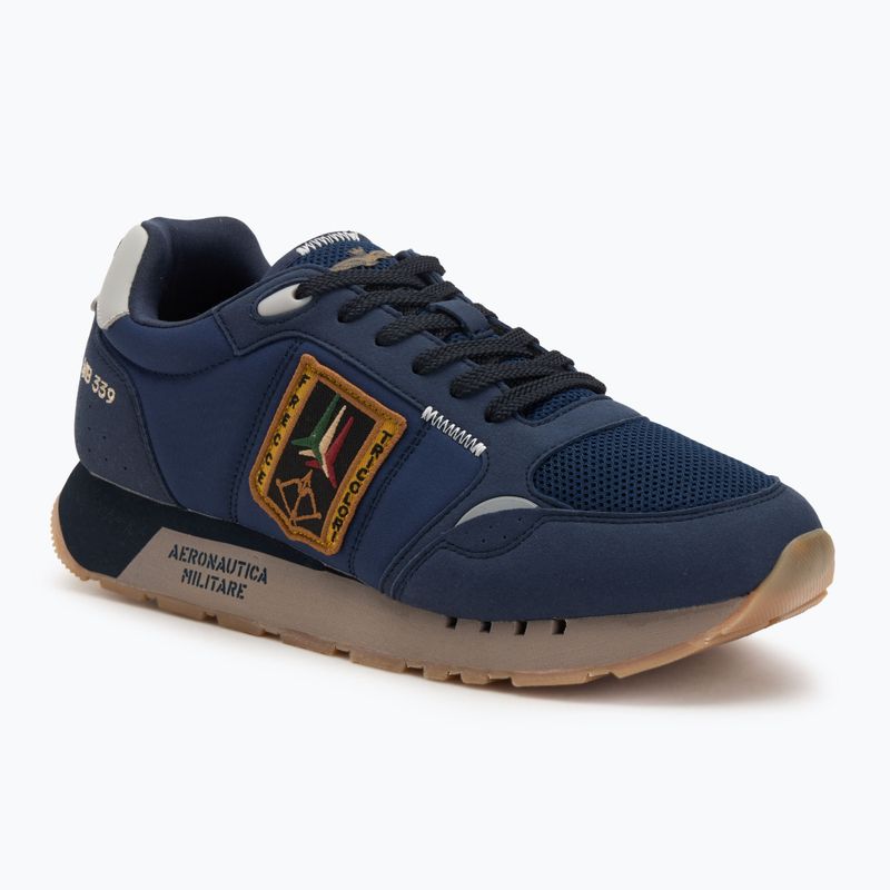Pánske topánky Aeronautica Militare 252SC0292UCT03331 navy blue