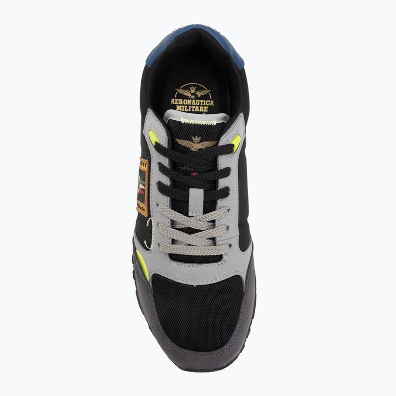 Pánske topánky Aeronautica Militare 252SC0292UCT03331 black/grey 5