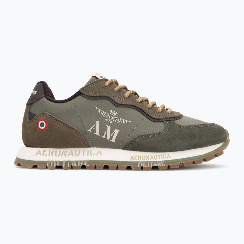 Pánske topánky  Aeronautica Militare 252SC0320UPL00313 military green 2