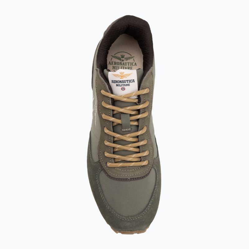 Pánske topánky  Aeronautica Militare 252SC0320UPL00313 military green 5