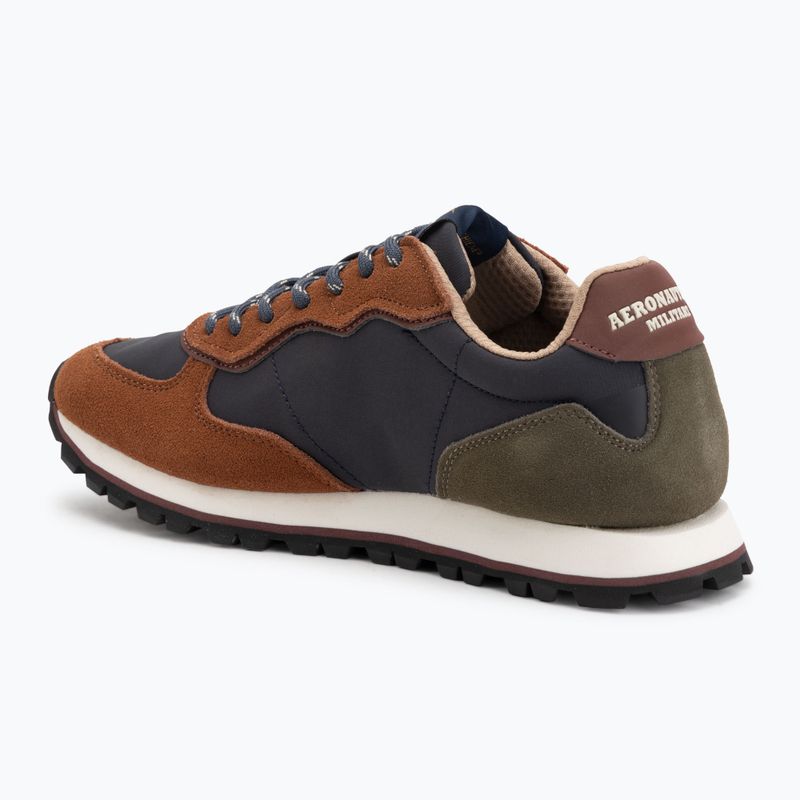 Pánske topánky Aeronautica Militare 252SC0320UPL00313 navy blue/brown 3