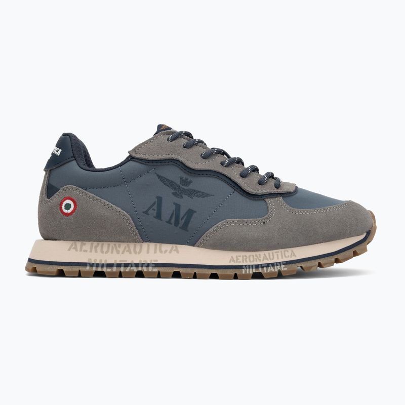 Pánske topánky Aeronautica Militare 252SC0320UPL00313 aviation blue/gray 2