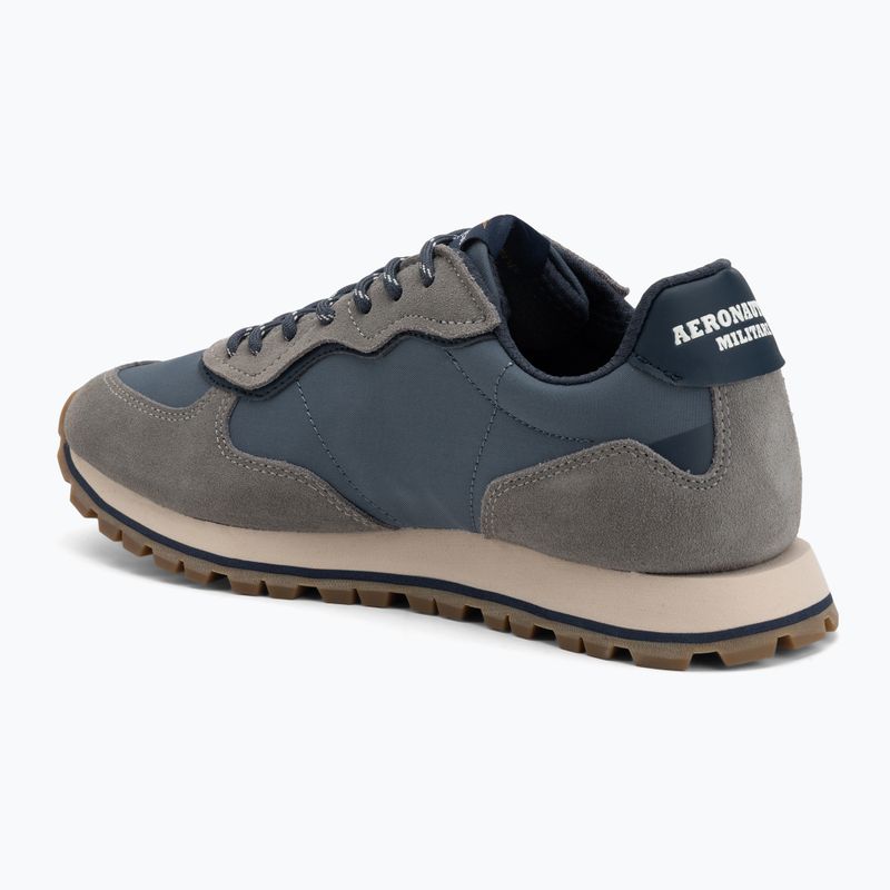 Pánske topánky Aeronautica Militare 252SC0320UPL00313 aviation blue/gray 3