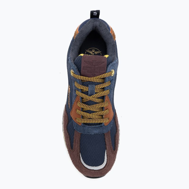 Pánske topánky Aeronautica Militare 252SC0276UCT03546 multicolor blue navy/burnt/wine 8