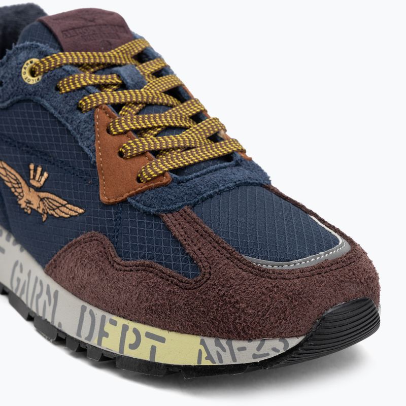 Pánske topánky Aeronautica Militare 252SC0276UCT03546 multicolor blue navy/burnt/wine 6