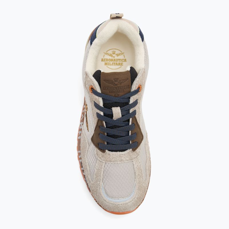 Pánske topánky Aeronautica Militare 252SC0276UCT03546 multicolor beige/navy blue 5