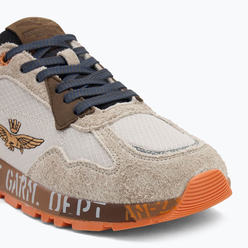 Pánske topánky Aeronautica Militare 252SC0276UCT03546 multicolor beige/navy blue 7