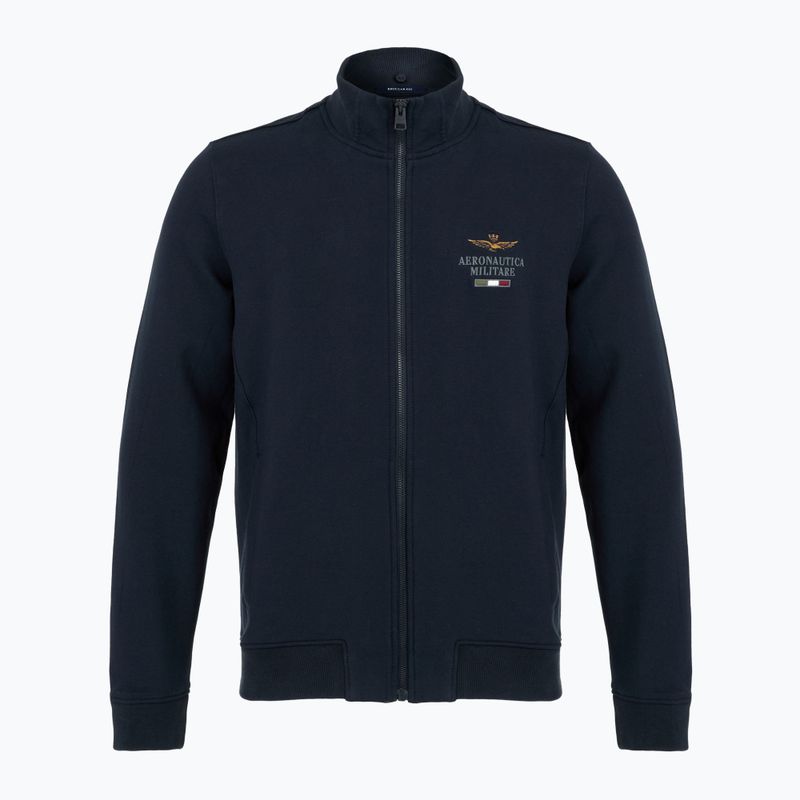 Pánska mikina Aeronautica Militare Hoodie navy blue 4