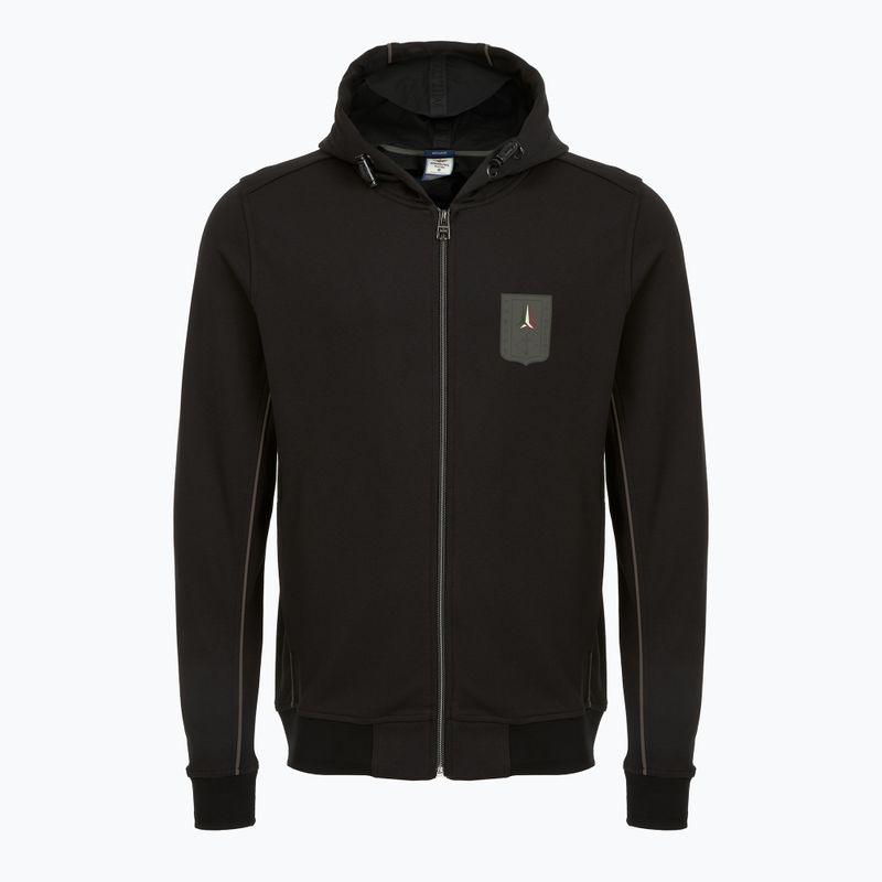 Men's sweatshirt Aeronautica Militare 252FE2064UF00667 jet black