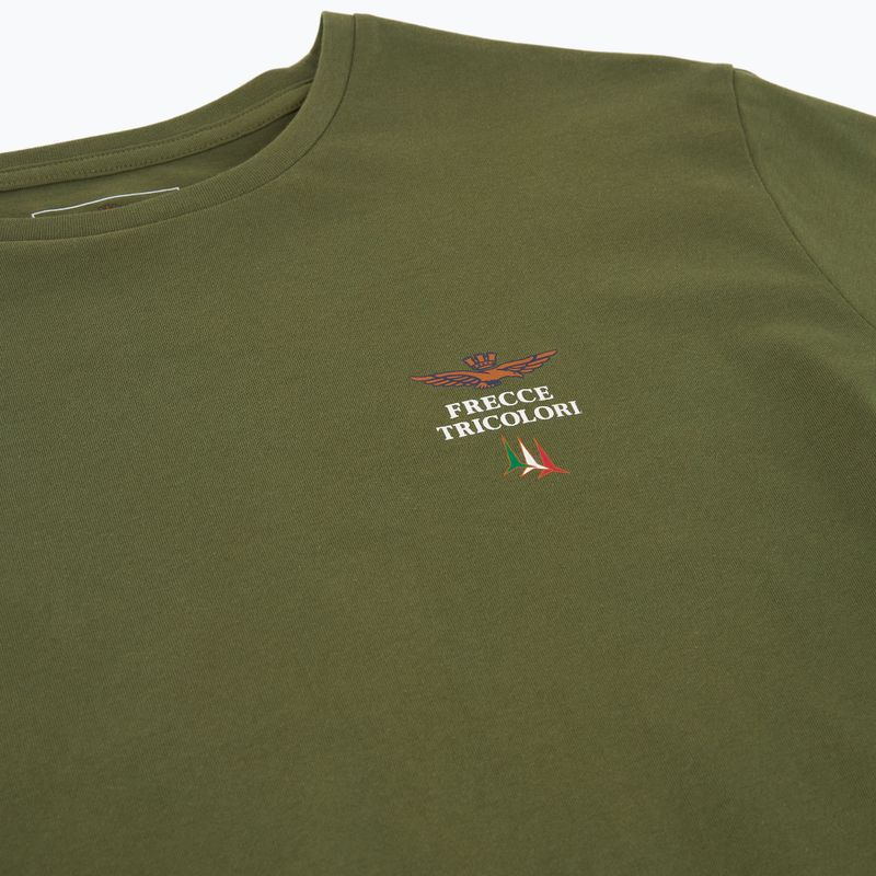 Pánske tričko Aeronautica Militare AM1UTI005 Round Neck military 3