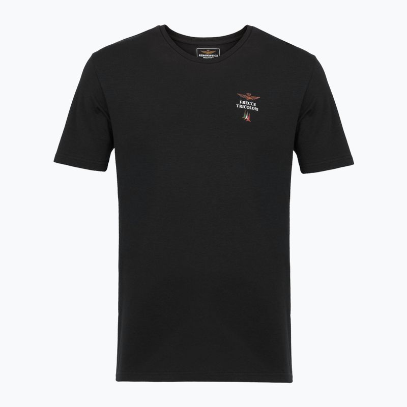 Pánske tričko Aeronautica Militare AM1UTI005 Round Neck black