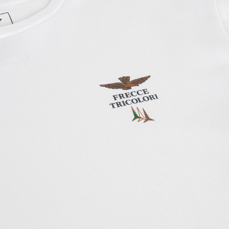Pánske tričko Aeronautica Militare AM1UTI005 Round Neck white 3