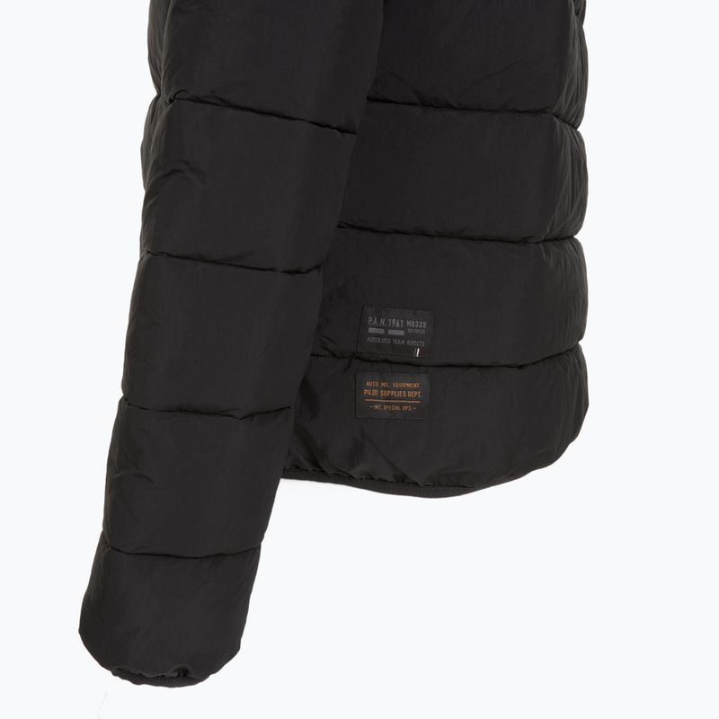 Pánska bunda Aeronautica Militare 252AB3022UCT04214 jet black 5