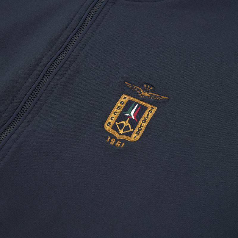 Pánska mikina Aeronautica Militare FE2089UF00674 FZ navy blue 3