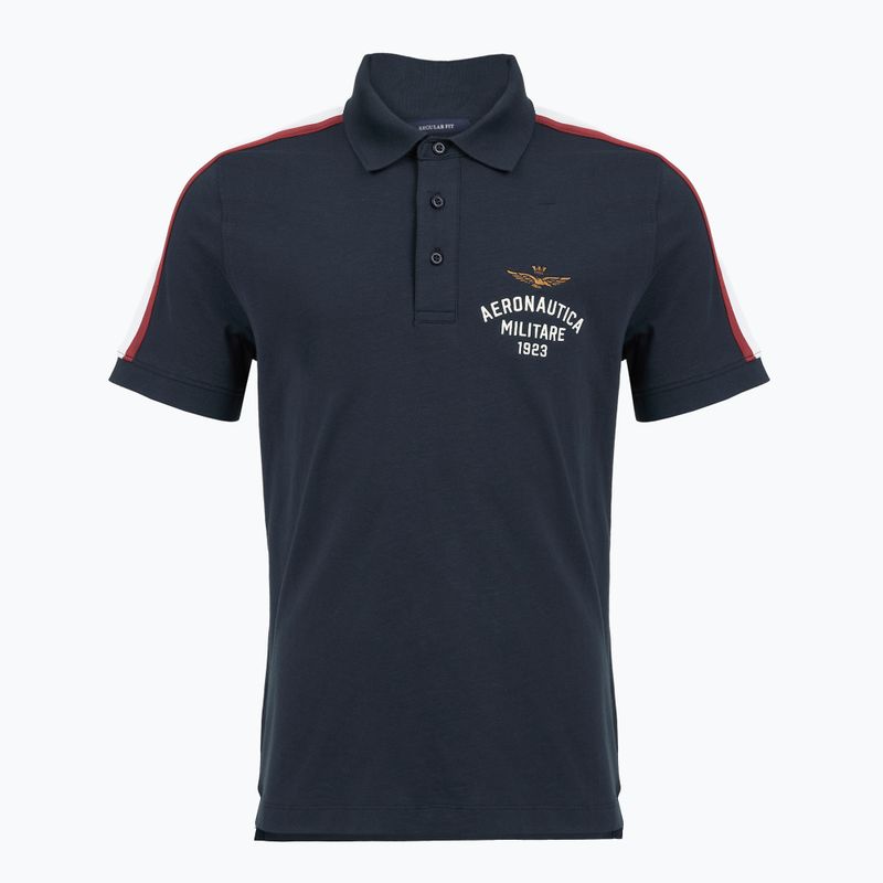 Tričko Aeronautica Militare PO1926UJ00723 Navy blue polo