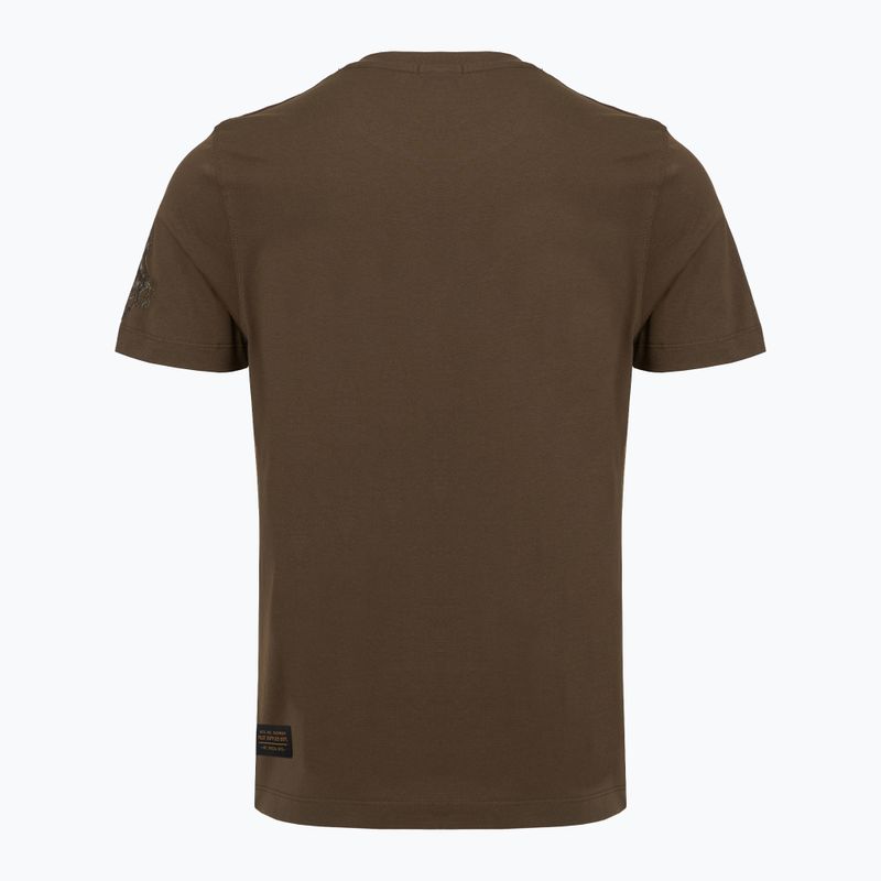 Pánske tričko Aeronautica Militare TS2535UJ00641 chestnut brown 2