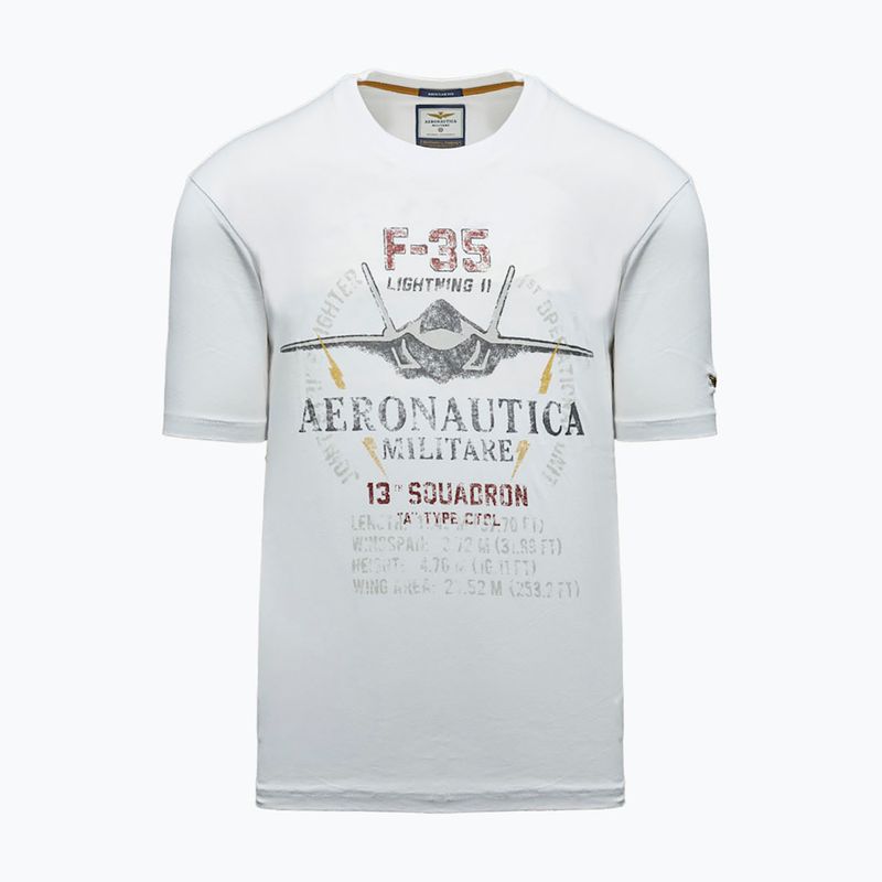 Pánske tričko Aeronautica Militare TS2536UJ00641 off white 6