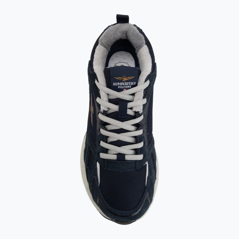 Pánske topánky Aeronautica Militare SC0301UCT03500 navy blue 5