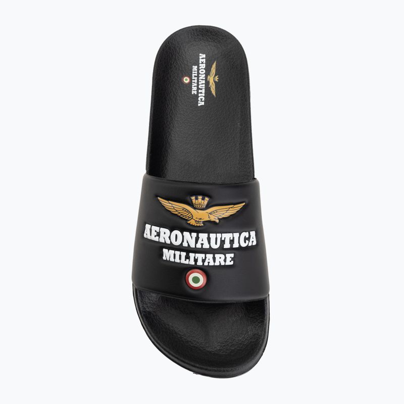 Pánske šľapky Aeronautica Militare SC0242UCT03337 jet black 5